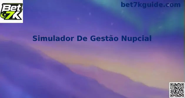 Simulador De Gestão Nupcial Bet 7k