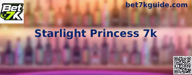 Interface ilustrativa do jogo Starlight Princess 7k