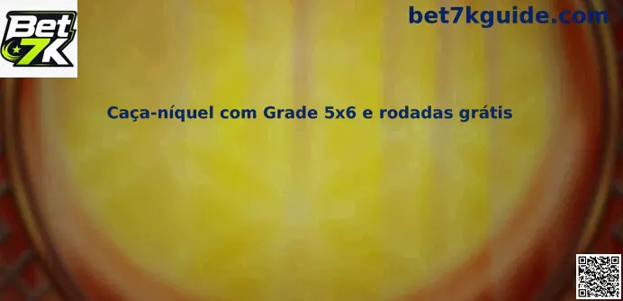 Caça-níquel 5x6 com rodadas grátis