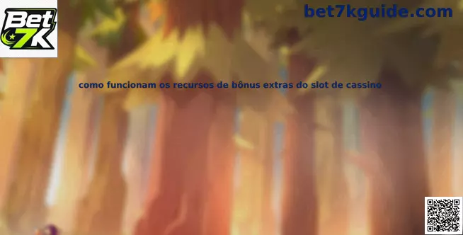 Recursos de bônus em slots online